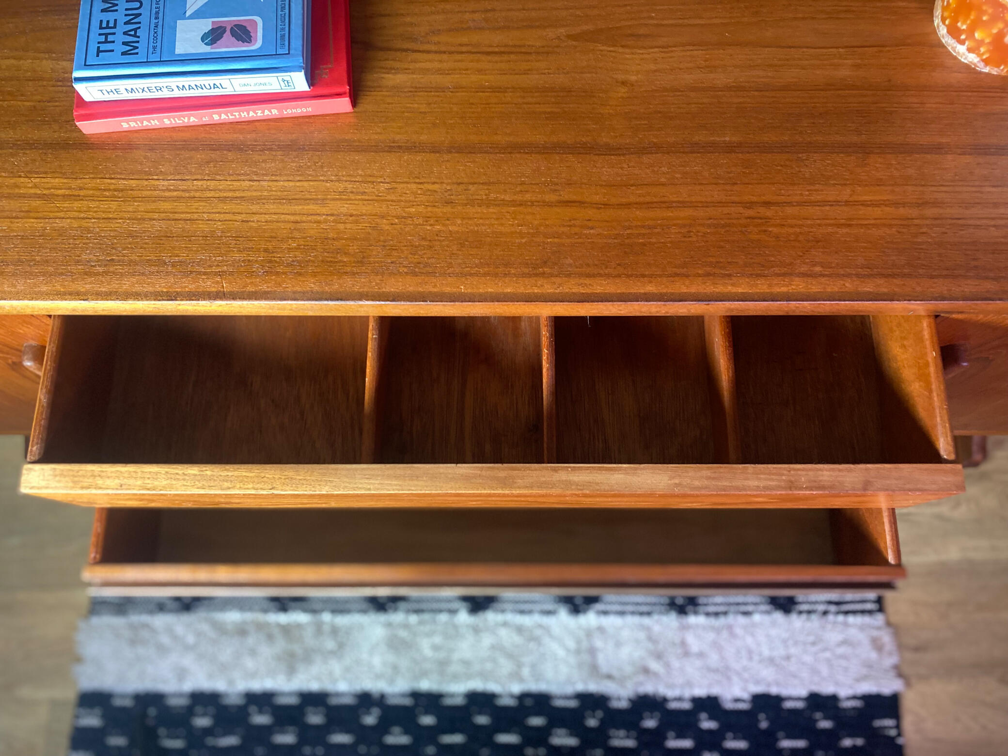Inside drawers